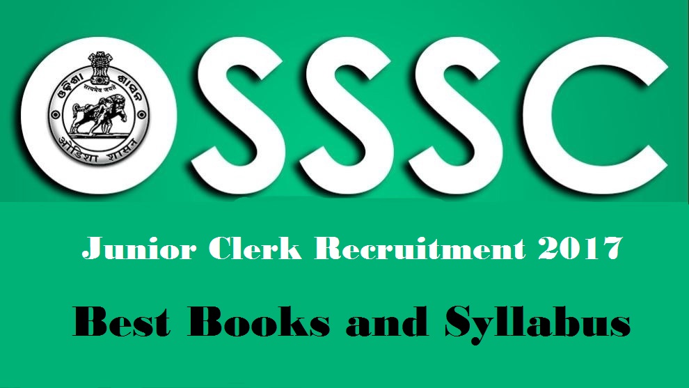 Odisha Junior Clerk Books and Syllabus
