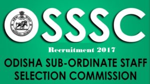 Odisha Junior Clerk Recruitment 2017