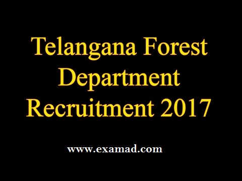 TSPSC Forest Beat Officer Recruitment 2017