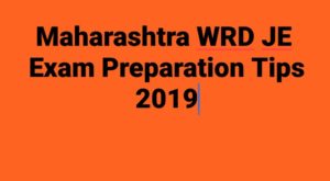 How to Prepare for Maharashtra WRD JE Junior Engineer Exam 2019