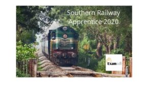 Southern Railway Apprentice Recruitment 2020