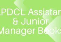 APDCL Assistant Manager Books